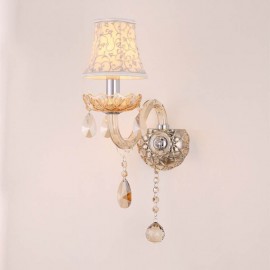 Elegant Crystal Sconce European Style Wall Light Aisle