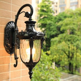 European Outdoor Light Waterproof Single Head Wall Light Courtyard Corridor Garden