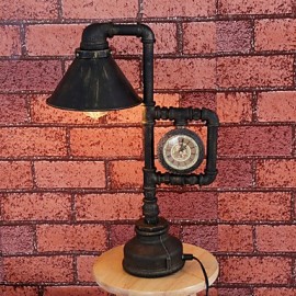 Retro Industrial Iron Pipe Lamp