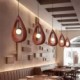 Resin Ceiling Light Restaurant Hanging Light