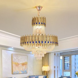 Crystal Pendant Light Luxury Decrative Ceiling Light 60cm