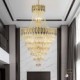 Crystal Pendant Light Sophisticated Luxury Decrative Hanging Light 80cm