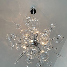 Modern Pendant Light Minimalist Bubble Glass Ceiling Light