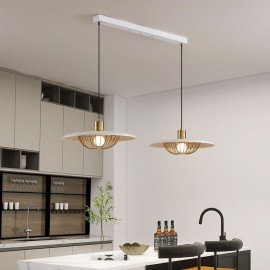 Nordic Pendant Light Creative Wrought Iron Disc Ceiling Light