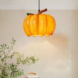 Japanese Retro Pumpkin Pendant Lights Creative Ceiling Lights