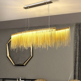 Modern Pendant Light Creative Tassel Hanging Lamp Café