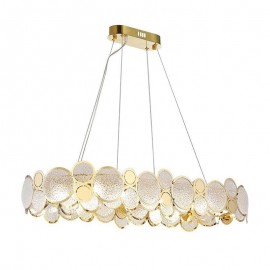 European Glass Chandelier Creative Luxury Pendant Light