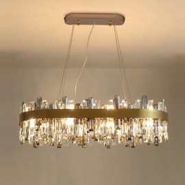 Light Luxury Chandelier Post-Modern Glass Pendant Light