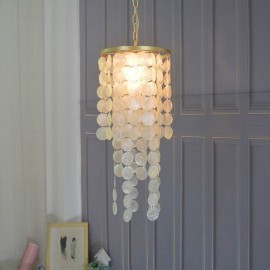 Contemporary Shell Hanging Ceiling Lighting