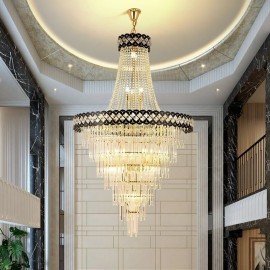 Luxurious Pendant Light Crystal Ceiling Light Fixture