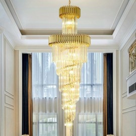 Modern K9 Crystal Pendant Lamp Ceiling Light Fixture Livingroom