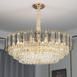 Crystal Pendant Light Luxury Ceiling Lighting 12/16 Lights