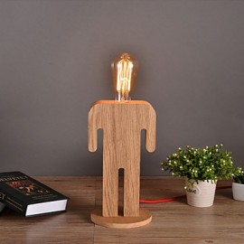 Brief Fashion Modern The Nordic / Full Wood Table Lamps Desk Lights Study Reading Lighting