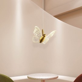Pendant Light Acrylic Butterfly Ceiling Light Fixture