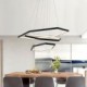 Modern Hexagonal Hanging Light Pendant Light