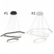 Modern Hexagonal Hanging Light Pendant Light