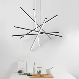 Linear Suspension Pendant Light Decorative Light Fixture