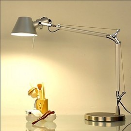 The long Arm of metallic Work Office Hotel Support Eyes Lamp