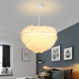 Pretty Feather Decorative Pendant Light Fixture