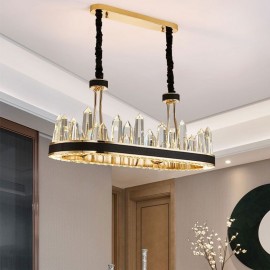 Contemporary Crystal Pendant Light Crystal Ceiling Light