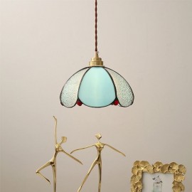 Minimalist Petal Glass Pendant Light Single Head Glass Pendant Lamp