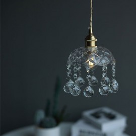 Modern Mini Glass Pendant Light 1 Light Decoration Light Fixture