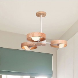 Nordic Unique Wood Pendant Light