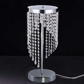 Crystal Table Lamps, Modern/Comtemporary Metal