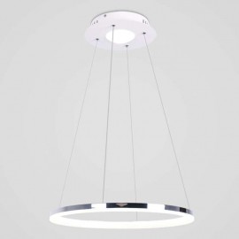 Modern Pendant Light Acrylic Circle Lamp 40cm