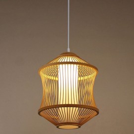 Visual Comfort Bamboo Cage Pendant Light