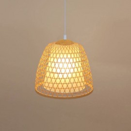 Visual Comfort Dome Bamboo Pendant Light