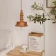 Rubberwood Pendant Light Ins Vintage Hanging Light