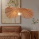 Retro Pendant Light Creative Wabi Sabi Straw Hat Hemp Rope Ceiling Light