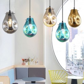 Colorful Pendant Light Soap Bubble Glass Ceiling Light Kitchen Island Lamp