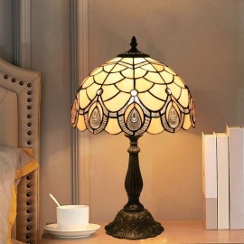 Stained Glass Table Lamp Decorative Table Light