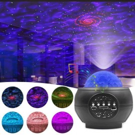 Starry Sky Projection Lamp Night Light Bluetooth Speaker