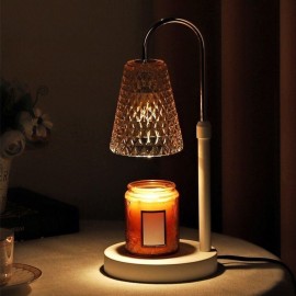 Modern Argyle Candle Warmer Lamp Aroma Lamp Melting Wax Lamp