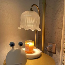 Fragrance Table Lamp Marble Base Aroma Lamp Melting Wax Lamp