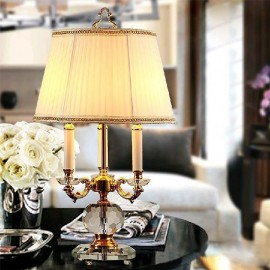 American Candle Style Table Lamp Decorative Desk Lamp