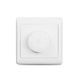White Single LED Compatible Dimmer 1 x 100W