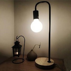 Retro Industrial Desk Lamp Of Bedroom The Head Of A Bed Simple Solid Wood Desk Lamp