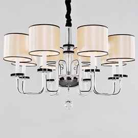 40W Modern/Contemporary Crystal Chrome Metal Chandeliers Living Room / Dining Room / Study Room/Office / Hallway